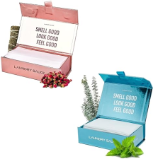 LAUNDRY SAUCE DRYER SHEETS BUNDLE EGYPTIAN ROSE INDONESIAN PATCHOULI SCENTED, 2 SETS