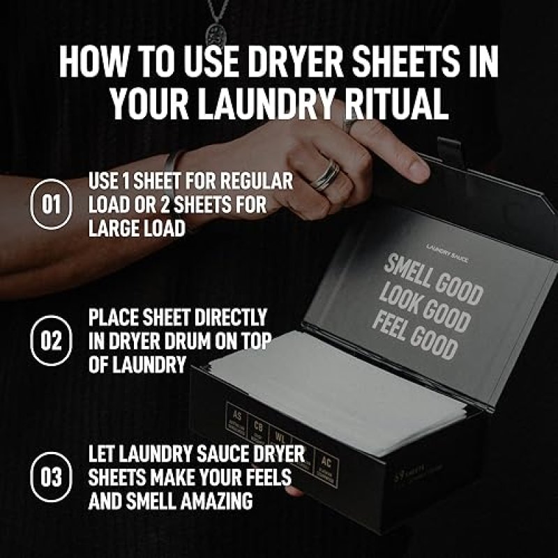 LAUNDRY SAUCE LUXURY DRYER SHEETS BUNDLE - AUSTRALIAN SANDALWOOD SIBERIAN PINE SCENTED SET