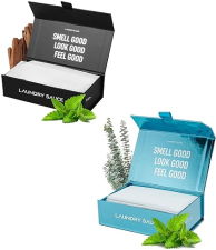 LAUNDRY SAUCE DRYER SHEETS BUNDLE AUSTRALIAN SANDALWOOD INDONESIAN PATCHOULI, 2 SETS