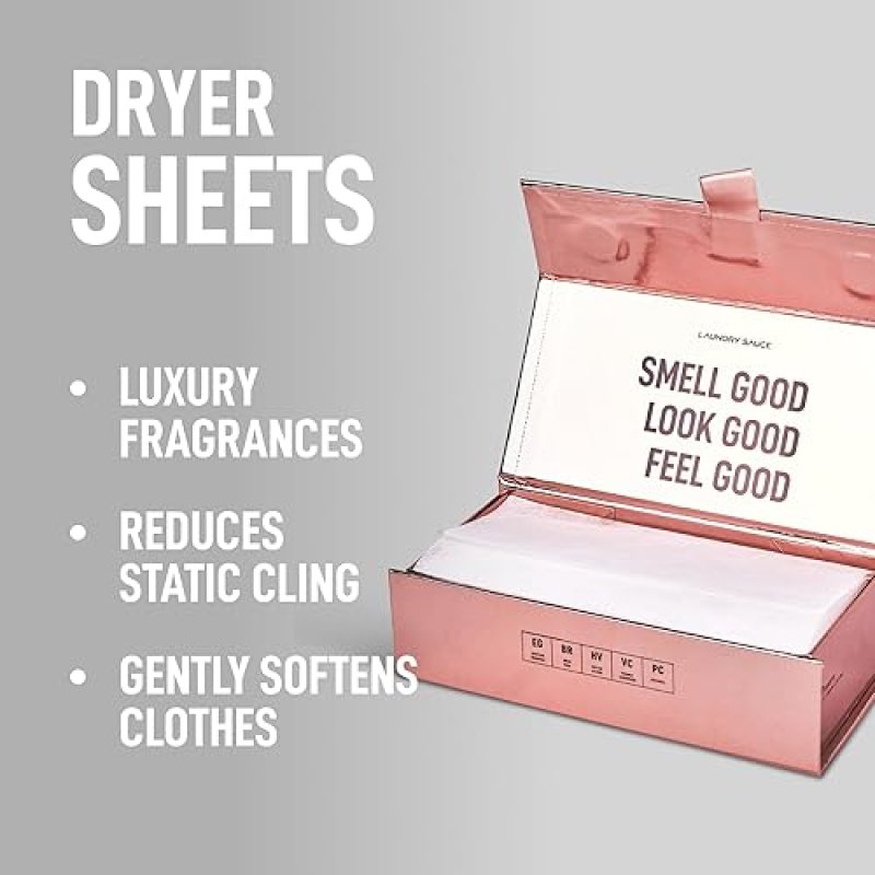 LAUNDRY SAUCE DRYER SHEETS BUNDLE AUSTRALIAN SANDALWOOD EGYPTIAN ROSE SCENTED 2 SETS