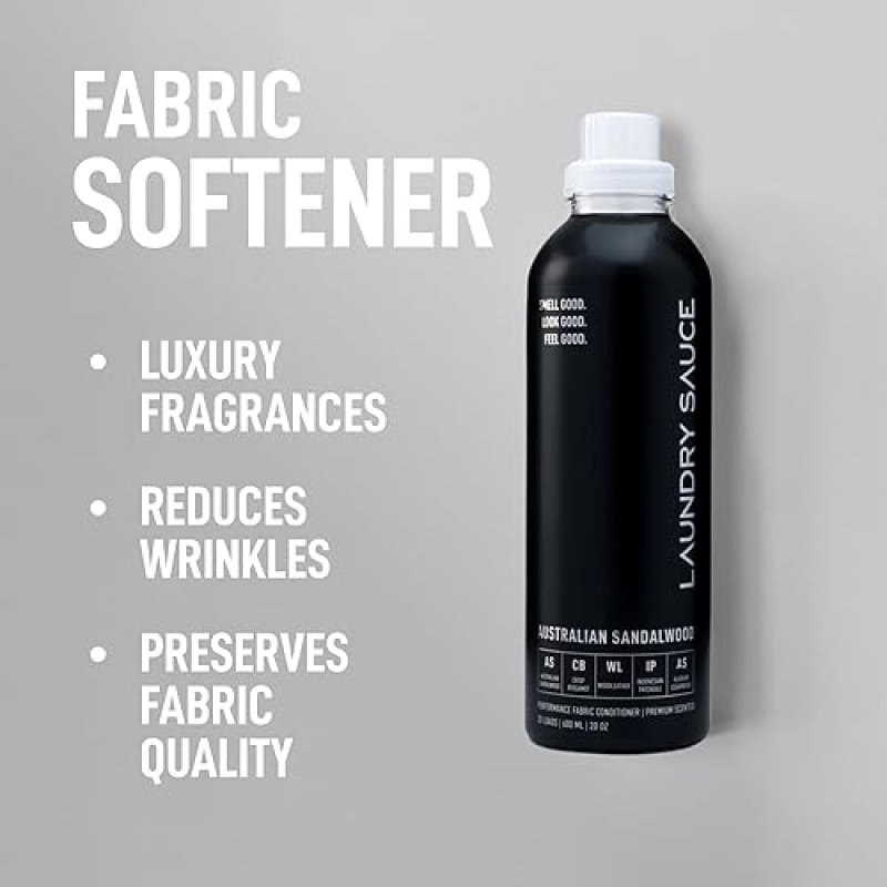 LAUNDRY SAUCE LUXURY FABRIC SOFTENER BUNDLE AUSTRALIAN SANDALWOOD SIBERIAN PINE SCENTS