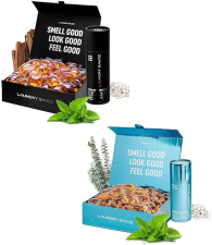 LAUNDRY SAUCE LUXURY SCENTED LAUNDRY PODS BOOSTER BUNDLE SANDALWOOD PATCHOULI, PREMIUM
