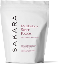 SAKARA METABOLISM SUPER POWDER NATURAL VEGAN METABOLISM BOOSTER FOR DIGESTION APPETITE CONTROL, 24 S