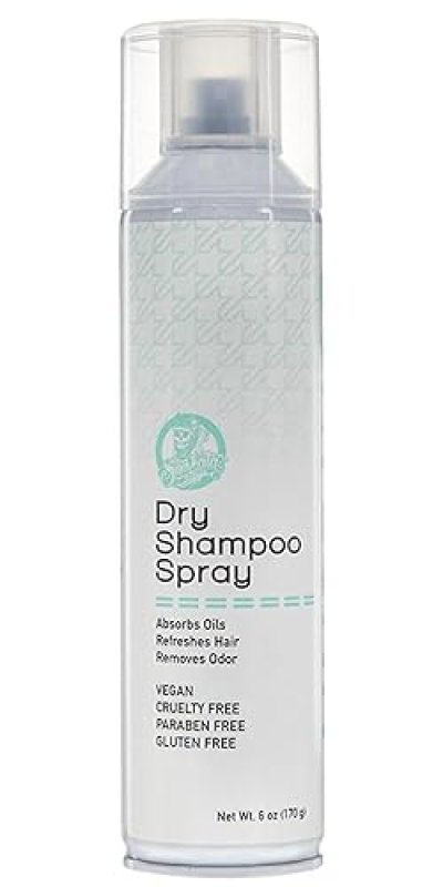 SUAVECITO DRY SHAMPOO SPRAY 6 OZ ABSORBS OIL, REMOVES ODOR, ADDS VOLUME TEXTURE, VEGAN