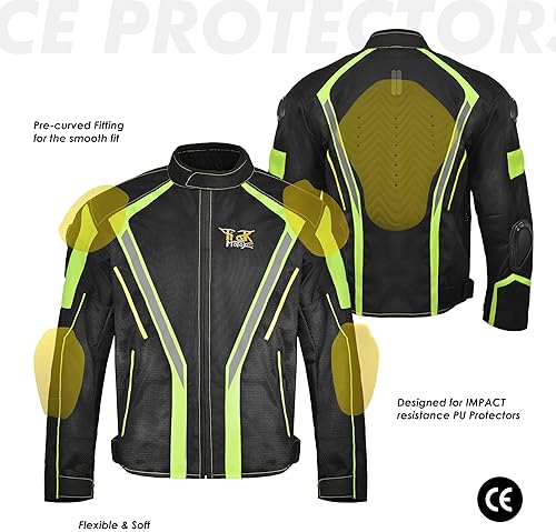 TIGER MOTO MEN WOMEN ADVENTURE TOURING MOTORCYCLE JACKET CE ARMORED TEXTILE RIDING GEAR FOR ENDURO