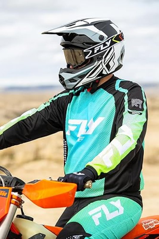 FLY RACING F-16 PROTECTIVE GEAR SET FOR DIRT BIKE, BMX MTB DURABLE, LIGHTWEIGHT GEAR