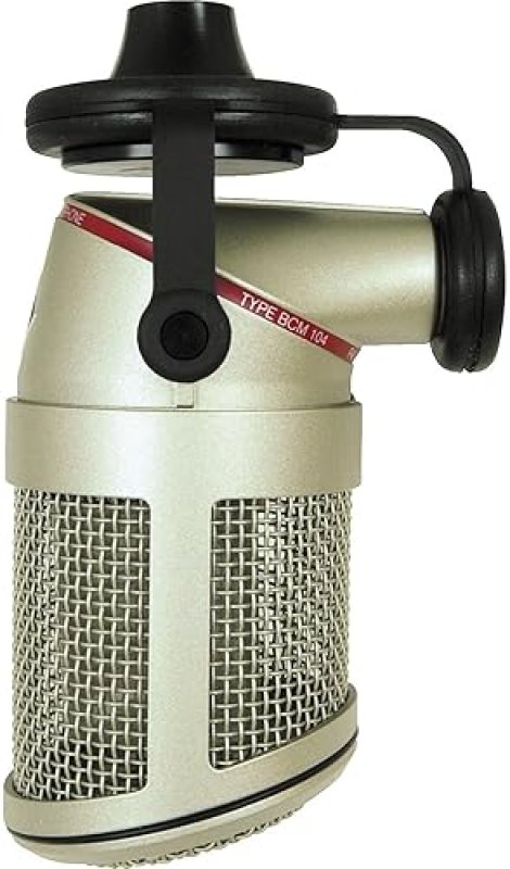 NEUMANN BCM 104 PROFESSIONAL BROADCAST-QUALITY DYNAMIC MICROPHONE FOR STUDIO PODCASTING