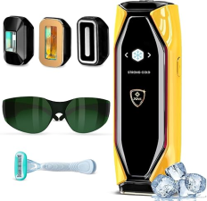 JOVS LASER HAIR REMOVAL DEVICE WITH SAPPHIRE COOLING, 3-IN-1 SKIN REJUVENATION 8 MODES
