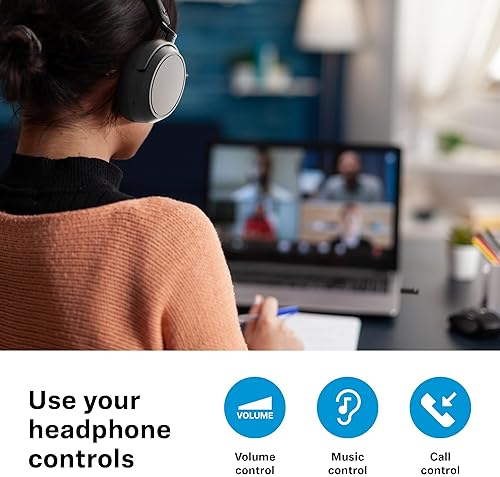 SENNHEISER ACCENTUM WIRELESS BLUETOOTH HEADPHONES 50H BATTERY, HYBRID ANC, CLEAR CALLS