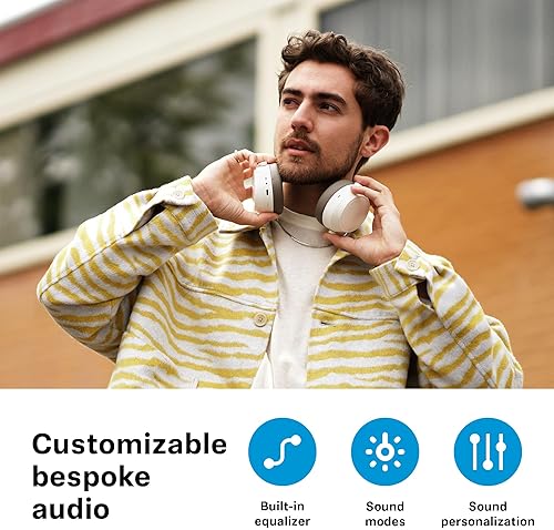 SENNHEISER MOMENTUM 4 WIRELESS BLUETOOTH HEADPHONES ANC, 60H BATTERY, LIGHTWEIGHT FOLDABLE