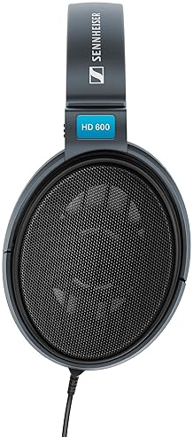 SENNHEISER HD 600 AUDIOPHILE OPEN-BACK HI-RES DYNAMIC HEADPHONES FOR STUDIO MUSIC FANS