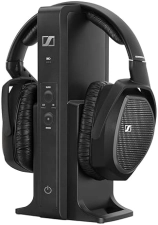 SENNHEISER RS 175 WIRELESS RF HEADPHONES FOR HOME AUDIO BLACK