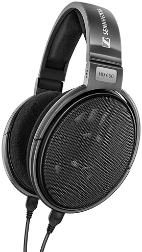 SENNHEISER HD 650 AUDIOPHILE OPEN-BACK HI-RES DYNAMIC HEADPHONES TITAN EDITION