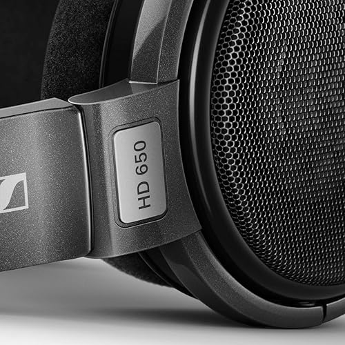 SENNHEISER HD 650 AUDIOPHILE OPEN-BACK HI-RES DYNAMIC HEADPHONES TITAN EDITION
