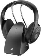 SENNHEISER RS 120-W WIRELESS ON-EAR TV HEADPHONES WITH 3 SOUND MODES, 60M RANGE - BLACK