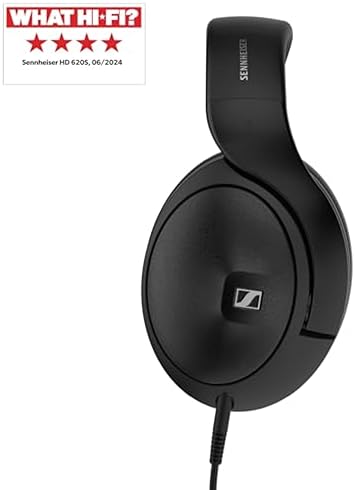 SENNHEISER HD 620S CLOSED-BACK WIRED HEADPHONES PREMIUM STEREO SOUND, BLACK