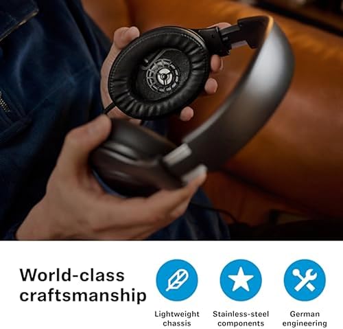 SENNHEISER HD 620S CLOSED-BACK WIRED HEADPHONES PREMIUM STEREO SOUND, BLACK