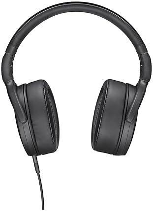 SENNHEISER HD 400S CLOSED-BACK AROUND-EAR HEADPHONES WITH DETACHABLE CABLE ONE-BUTTON REMOTE