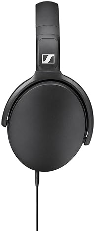 SENNHEISER HD 400S CLOSED-BACK AROUND-EAR HEADPHONES WITH DETACHABLE CABLE ONE-BUTTON REMOTE
