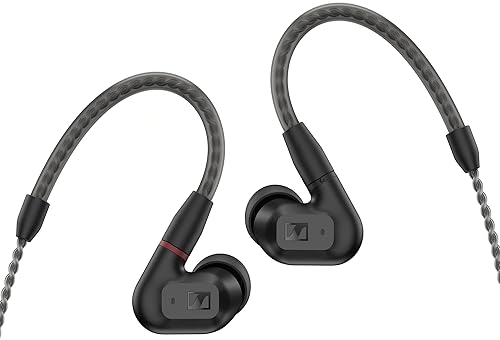 SENNHEISER IE 200 IN-EAR AUDIOPHILE HEADPHONES NEUTRAL SOUND, BASS, DETACHABLE CABLE