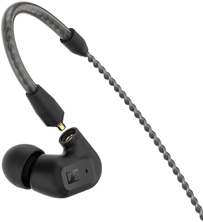 SENNHEISER IE 200 IN-EAR AUDIOPHILE HEADPHONES NEUTRAL SOUND, BASS, DETACHABLE CABLE
