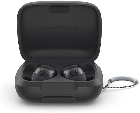 SENNHEISER MOMENTUM SPORT EARBUDS ADAPTIVE ANC, SECURE FIT, 24H BATTERY, FITNESS TRACKER