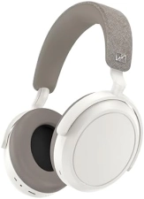 SENNHEISER MOMENTUM 4 WIRELESS BLUETOOTH HEADPHONES, ANC, 60H BATTERY, CLEAR CALLS - WHITE