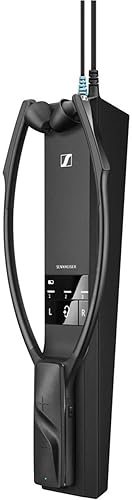 SENNHEISER RS 5200 DIGITAL WIRELESS TV HEADPHONES HIGH-QUALITY BLACK AUDIO LISTENING