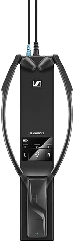 SENNHEISER RS 5200 DIGITAL WIRELESS TV HEADPHONES HIGH-QUALITY BLACK AUDIO LISTENING
