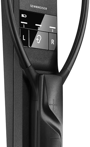 SENNHEISER RS 5200 DIGITAL WIRELESS TV HEADPHONES HIGH-QUALITY BLACK AUDIO LISTENING