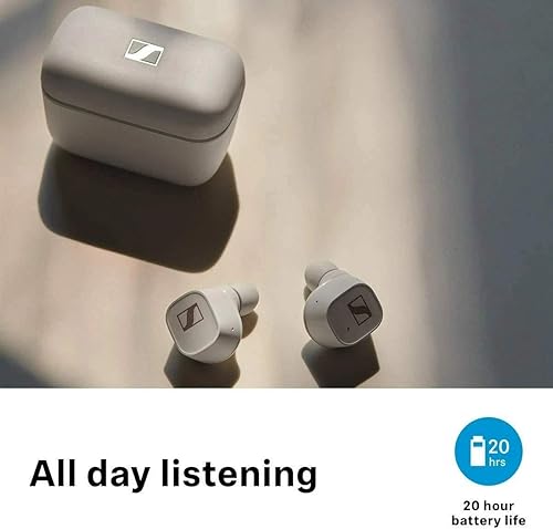 SENNHEISER CX 400BT TRUE WIRELESS BLUETOOTH EARBUDS WITH NOISE CANCELLATION TOUCH CONTROLS