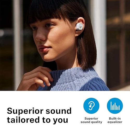 SENNHEISER CX 400BT TRUE WIRELESS EARBUDS - BLUETOOTH IN-EAR HEADPHONES WITH NOISE CANCEL