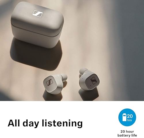 SENNHEISER CX 400BT TRUE WIRELESS EARBUDS - BLUETOOTH IN-EAR HEADPHONES WITH NOISE CANCEL