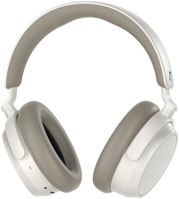 SENNHEISER ACCENTUM PLUS WIRELESS BLUETOOTH HEADPHONES, 50H BATTERY, QUICK-CHARGE, ANC WHITE