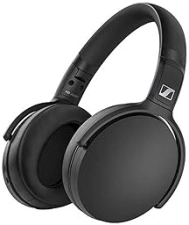 SENNHEISER HD 350BT WIRELESS BLUETOOTH HEADPHONES BLACK, 30H BATTERY, USB-C FAST CHARGE, FOLDABLE