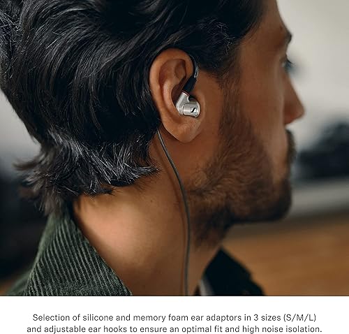 SENNHEISER IE 900 AUDIOPHILE IN-EAR MONITORS WITH X3R TECH, DETACHABLE CABLES 2-YEAR WARRANTY