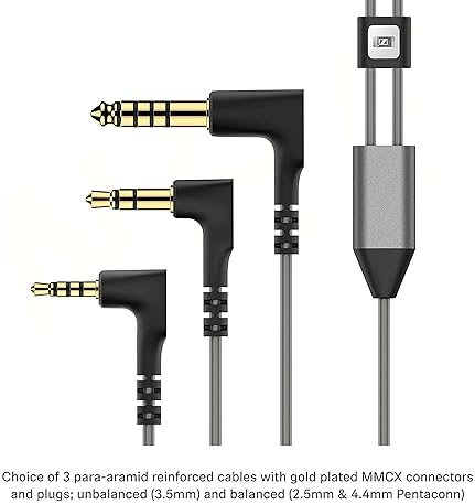 SENNHEISER IE 900 AUDIOPHILE IN-EAR MONITORS WITH X3R TECH, DETACHABLE CABLES 2-YEAR WARRANTY