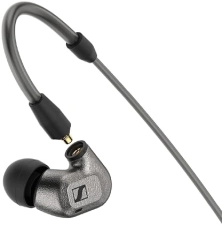 SENNHEISER IE 600 IN-EAR AUDIOPHILE HEADPHONES WITH BALANCED CABLE NEUTRAL SOUND, GRAY BLACK
