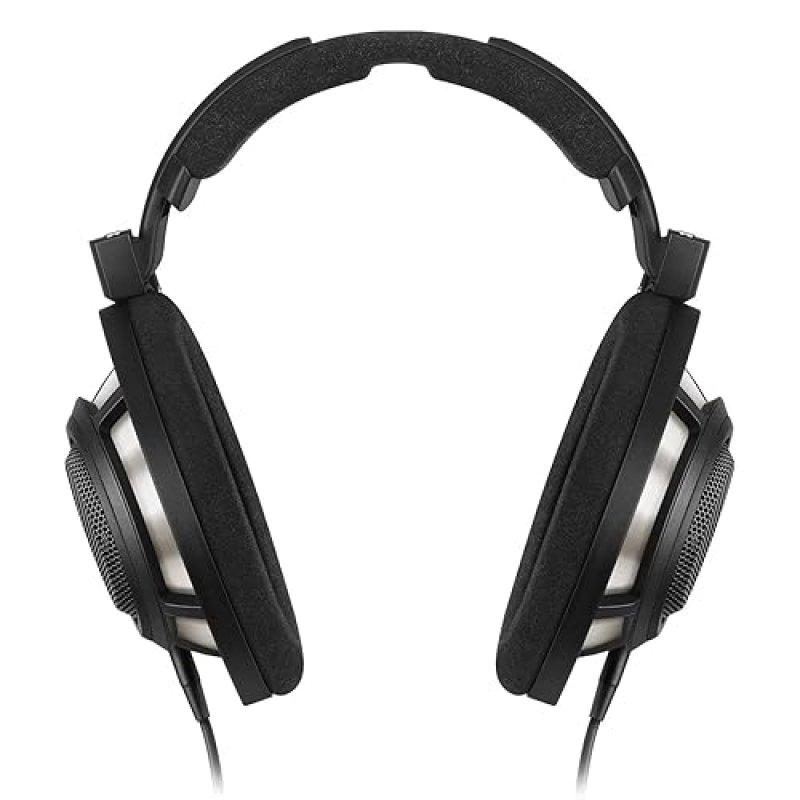 SENNHEISER HD 800 S AUDIOPHILE OPEN-BACK HEADPHONES WITH BALANCED CABLE, 2-YEAR WARRANTY - BLACK