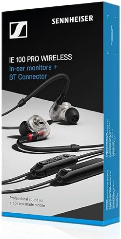 SENNHEISER WIRELESS IN-EAR AUDIO MONITOR CLEAR SOUND, MODEL 509172