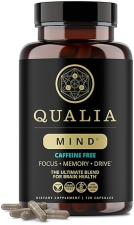 QUALIA  MIND CAFFEINE FREE DOCTOR-FORMULATED NOOTROPIC FOR FOCUS, BRAIN HEALTH PRODUCTIVITY