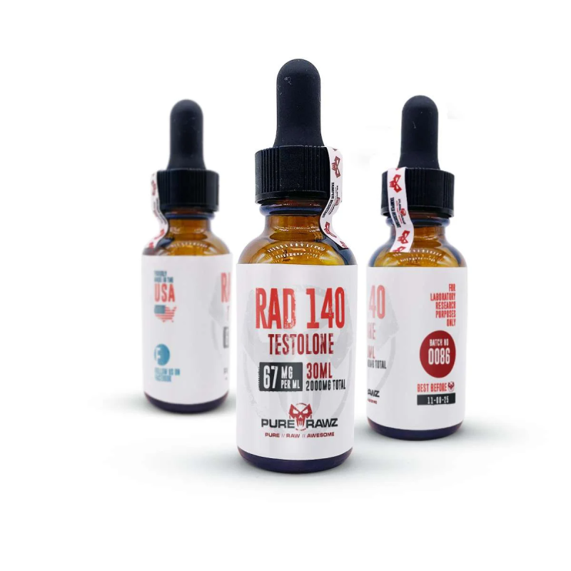 PURERAWZ RAD 140 (TESTOLONE)15ML/17 MG PER ML/250MG