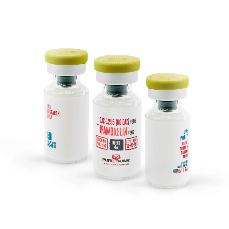 PURERAWZ CJC-1295 NO DAC + IPAMORELIN BLEND 8MG