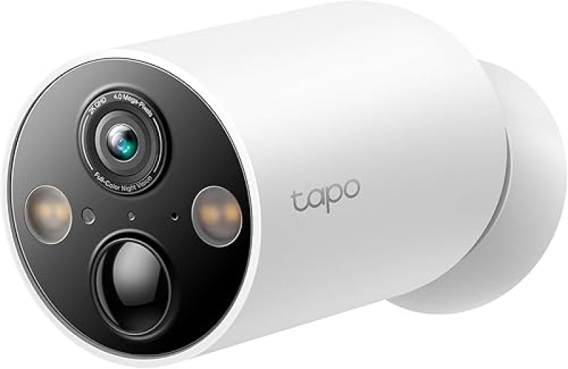 TAPO MAGCAM 2K WIRELESS OUTDOOR SECURITY CAMERA BATTERY, MAGNETIC MOUNT, 150 FOV, AI DETECTION