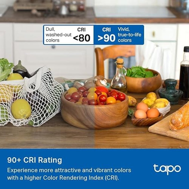 TAPO L535E SMART LED BULB, 1100 LUMENS, 16M COLORS, DIMMABLE, VOICE CONTROL, MATTER