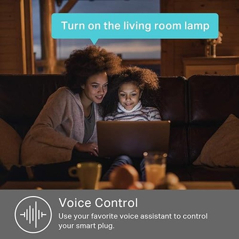 KASA HS103P4 SMART WI-FI PLUG 4-PACK, WORKS WITH ALEXA, GOOGLE HOME, NO HUB NEEDED, 15A