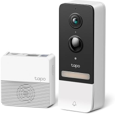 TAPO TP-LINK SMART VIDEO DOORBELL 2K 5MP, COLOR NIGHT VISION, 2-WAY AUDIO, ALEXA GOOGLE COMPATIBLE