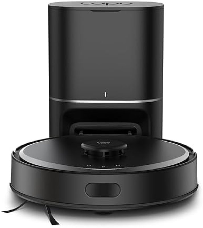 TAPO LIDAR SMART NAVIGATION ROBOT VACUUM AND MOP WITH SELF-EMPTYING DOCK, 5300PA MAX, 97 DUST PICKUP