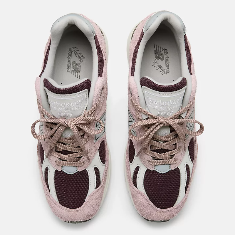 NEW BALANCE MADE IN UK 991V2 GRAPE SORBET