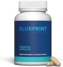 BLUEPRINT BRYAN JOHNSON ESSENTIAL CAPSULES DAILY MULTIVITAMIN FOR MEN WOMEN, VEGAN, NON-GMO